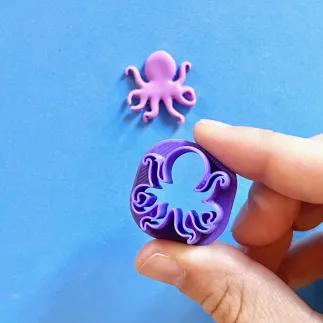 Cortador arcilla polimérica: pulpo - Lylo Tools
