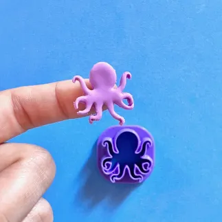 Cortador arcilla polimérica: pulpo - Lylo Tools