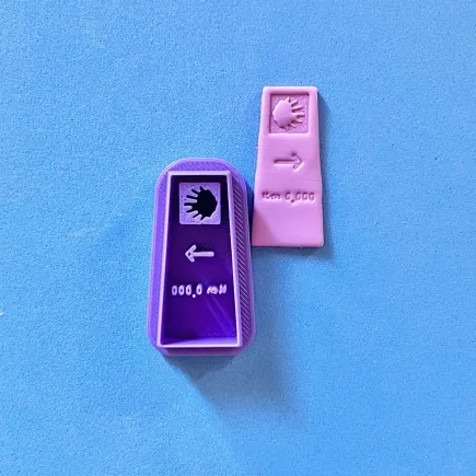 Cortador arcilla polimérica - poste camino de Santiago