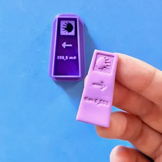 Cortador arcilla polimérica: poste camino de Santiago - Lylo Tools