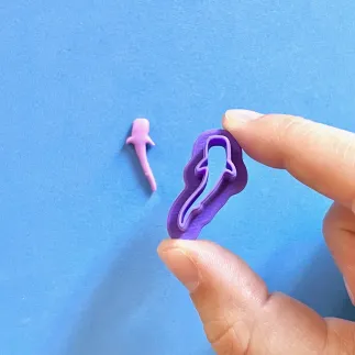 Cortador arcilla polimérica: tiburón ballena - Lylo Tools