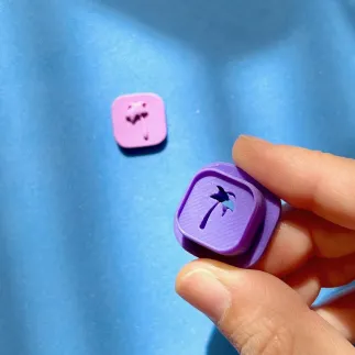 Cortador arcilla polimérica: palmera relieve - Lylo Tools