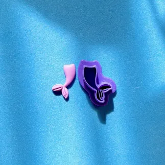 Cortador arcilla polimérica: cola de sirena - Lylo Tools