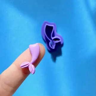 Cortador arcilla polimérica: cola de sirena - Lylo Tools