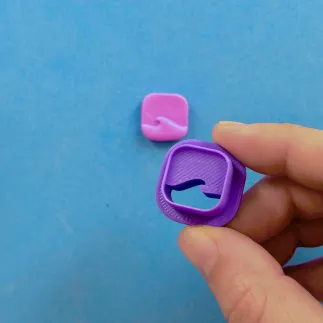 Cortador arcilla polimérica: ola relieve - Lylo Tools