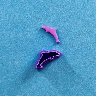 Cortador arcilla polimérica - delfín