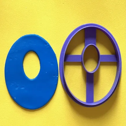 Cortador arcilla polimérica: óvalo flamenca - Lylo Tools