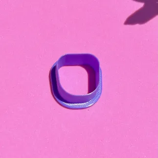 Set cortadores para arcilla polimérica - anillo cuadrado con esquinas redondas