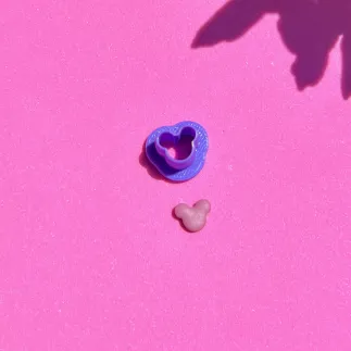 Micro cortador para arcilla polimérica - Mickey Mouse