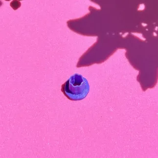 Micro cortador para arcilla polimérica - florecilla 7 pétalos