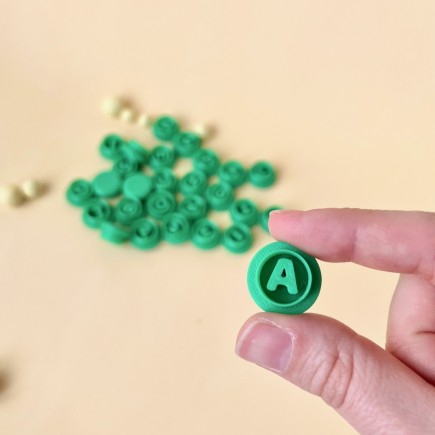 Pack cortadores para arcilla polimérica abecedario