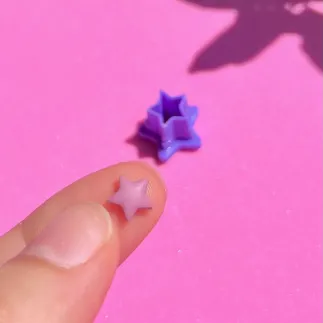 Micro cortador para arcilla polimérica: estrella - Lylo Tools