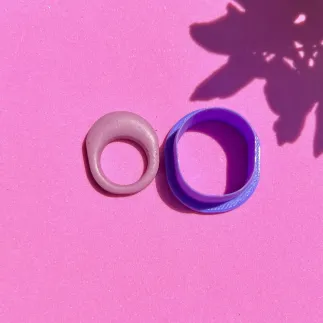 Cortador para arcilla polimérica - anillo arco