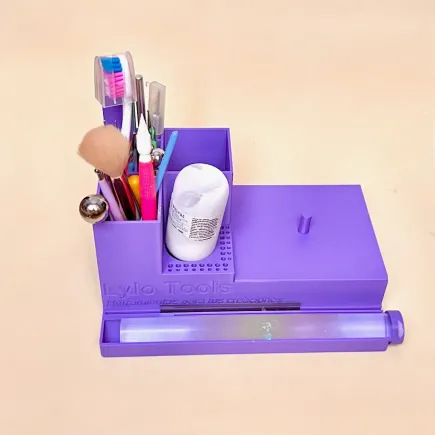 Caja organizadora para herramientas con caja de maicena - Lylo Tools