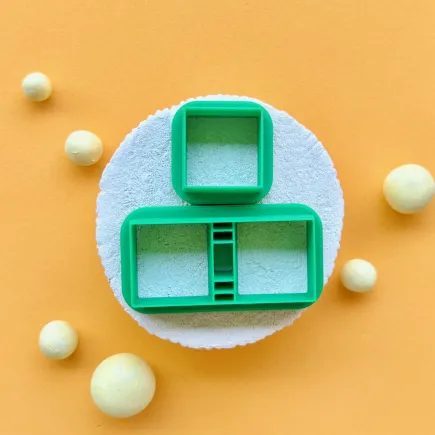 Set de cortadores para arcilla polimérica: forma libro - Lylo Tools