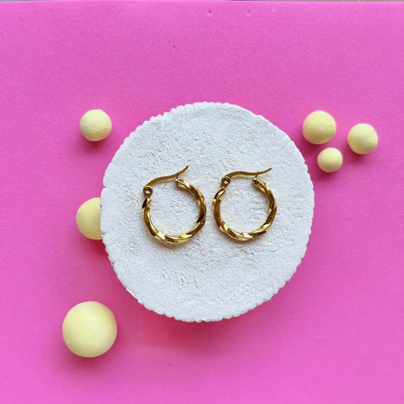 Aro de acero inoxidable forma trenzada - Lylo Tools