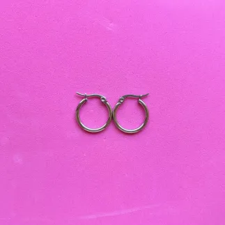 Aro de acero inoxidable - cierre estilo ballesta