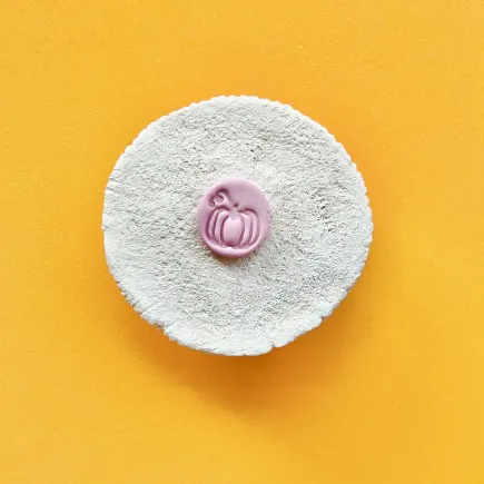 Cortador para arcilla polimérica - óvalo con calabaza