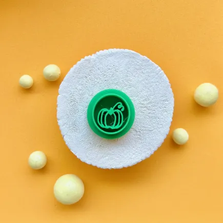 Cortador arcilla polimérica: óvalo sello calabaza - Lylo Tools