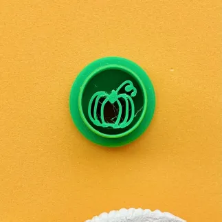 Cortador arcilla polimérica: óvalo sello calabaza - Lylo Tools