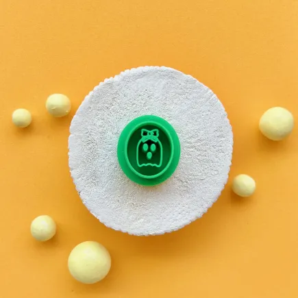 Cortador arcilla polimérica: óvalo sello fantásma - Lylo Tools