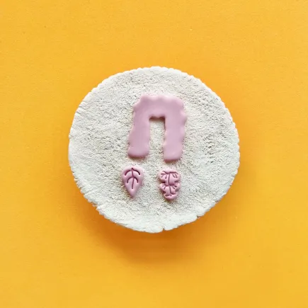 Set de cortadores para arcilla polimérica - arco con hojas