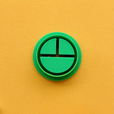 Cortador para arcilla polimérica - círculo estilo estantería