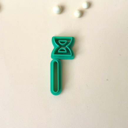 Set de cortadores arcilla polimérica: reloj de arena - Lylo Tools