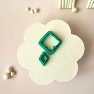 Set de cortadores arcillapolimérica: rombos - Lylo Tools