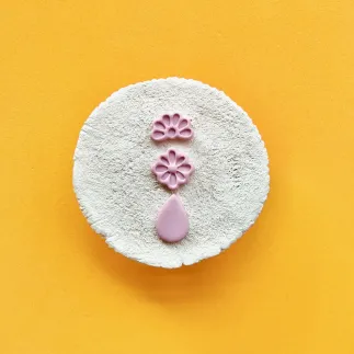 Set cortadores arcilla polimérica: flores y lágrima - Lylo Tools