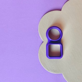 Set de cortadores para arcilla: círculo y cuadrado - Lylo Tools