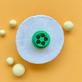 Cortador arcilla polimérica: balón de fútbol - Lylo Tools