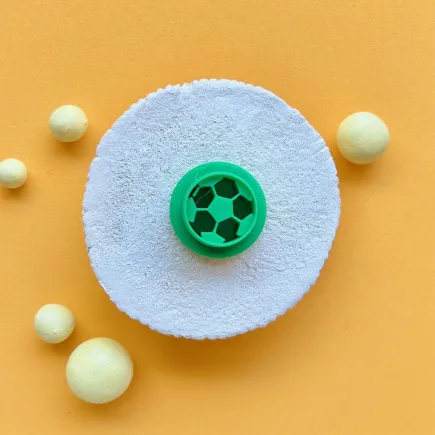 Cortador para arcilla polimérica - balón de fútbol