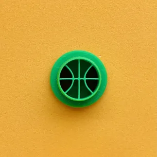 Cortador para arcilla polimérica - balón de baloncesto