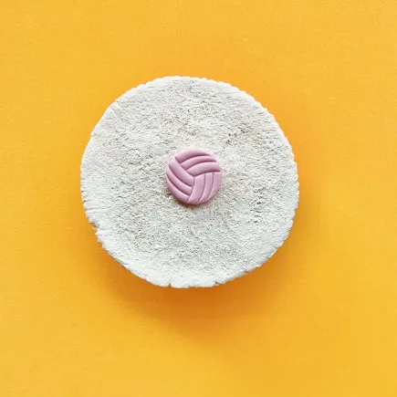 Cortador para arcilla polimérica - balón de volleyball