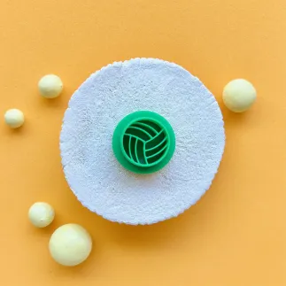 Cortador arcilla polimérica: balón de volleyball - Lylo Tools