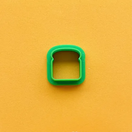 Cortador para arcilla polimérica - rebanada de pan sandwich