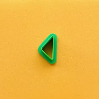 Cortador arcilla polimérica: mitad rebanada pan sandwich - Lylo Tools