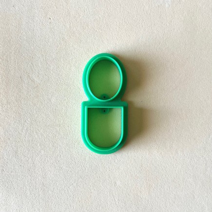 Set de cortadores para arcilla polimérica arco y óvalo