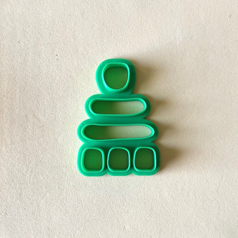 Set de cortadores para arcilla polimérica 6 formas orgánicas Set de cortadores para arcilla polimérica 6 formas orgánicas