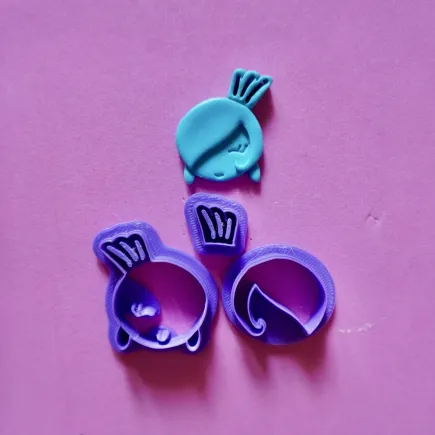 Set de cortadores arcilla polimérica: carita flamenca - Lylo Tools