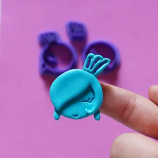 Set de cortadores arcilla polimérica: carita flamenca - Lylo Tools