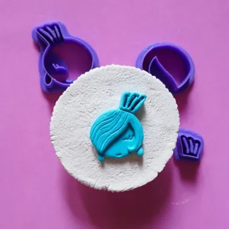 Set de cortadores arcilla polimérica: carita flamenca - Lylo Tools