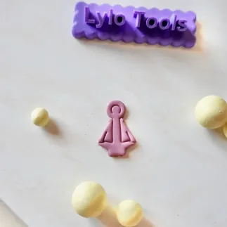 Cortador arcilla polimérica - Silueta Virgen de la Montaña