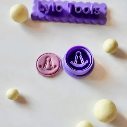 Cortador arcilla polimérica - Medalla Virgen del Rocío