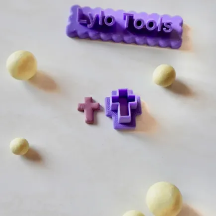 Cortador arcilla polimérica - Cruz silueta