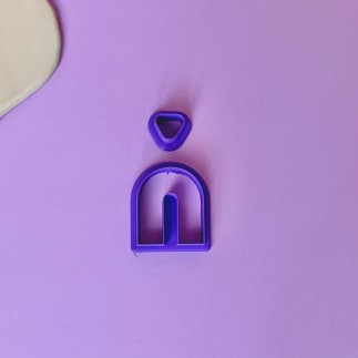 Set de cortadores para arcilla: triángulo y arco - Lylo Tools