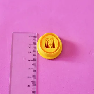 Cortador arcilla polimérica - Medalla Belén