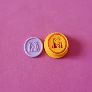 Cortador arcilla polimérica: Medalla Belén - Lylo Tools