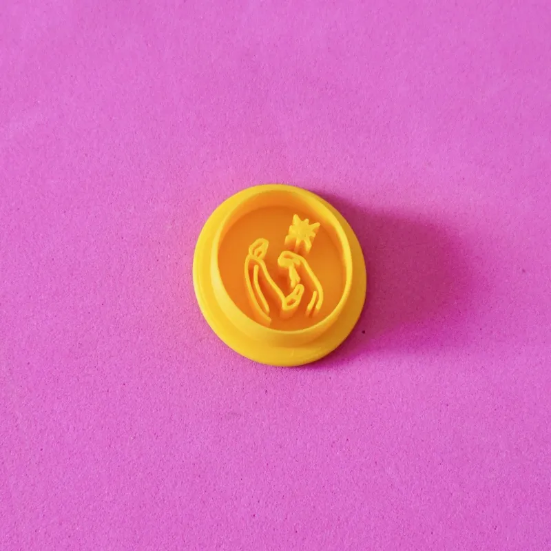 Cortador arcilla polimérica - Medalla Estrella de Belén